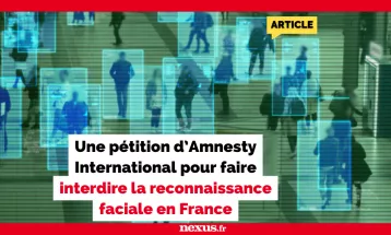 Une pétition d’Amnesty International pour faire interdire la reconnaissance faciale en France
