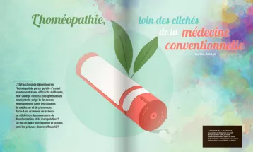 « L’homéopathie, loin des clichés de la médecine conventionnelle » – Notre dossier papier en accès libre !