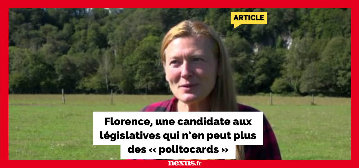 Florence, une candidate aux législatives qui n’en peut plus des « politocards »