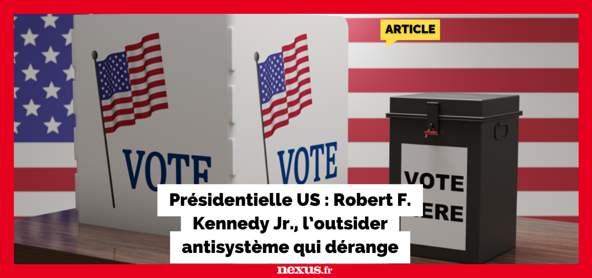 Présidentielle US : Robert F. Kennedy Jr., l’outsider antisystème qui dérange