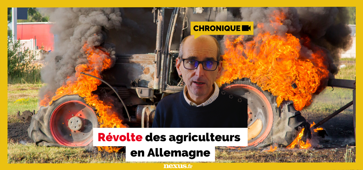 La révolte des agriculteurs allemands (Vidéo)