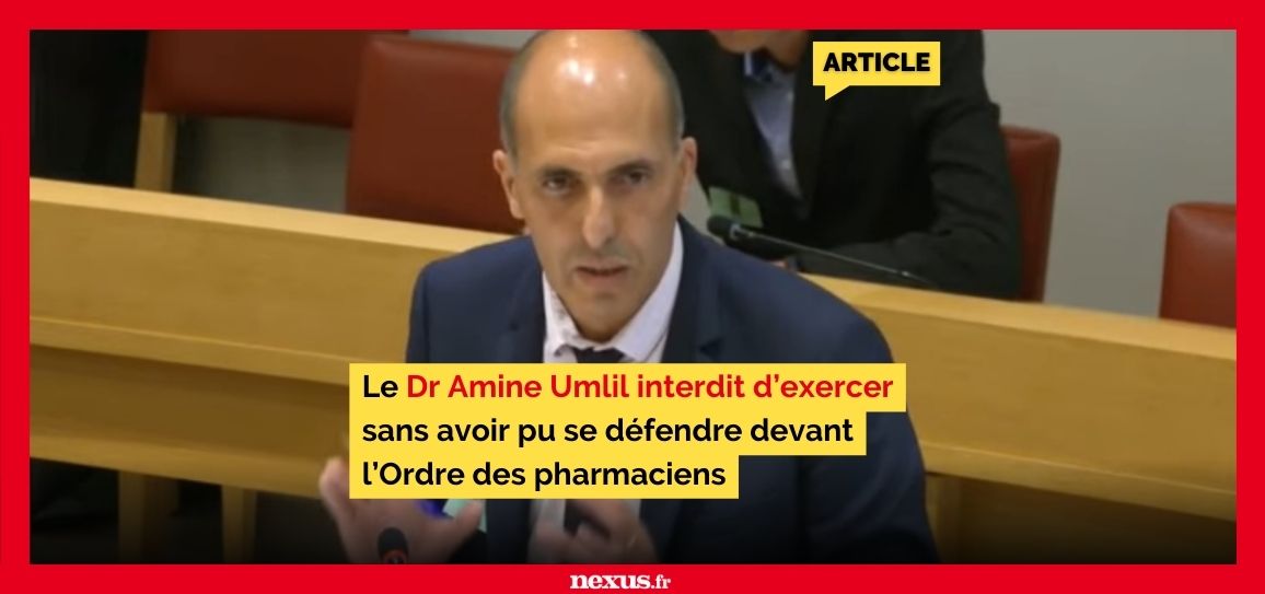 Le Dr Amine Umlil interdit d’exercer sans avoir pu se défendre devant l’Ordre des pharmaciens